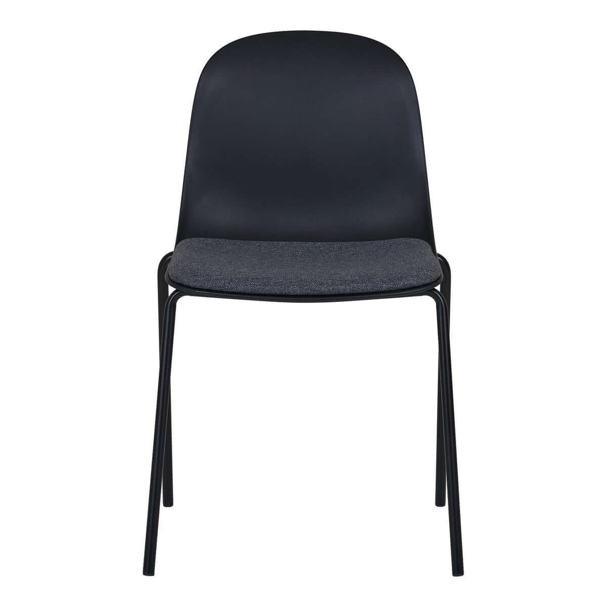 Madalena Dining Chair - Black, 53x50x85cm - Set of 2 - House Nordic ApS