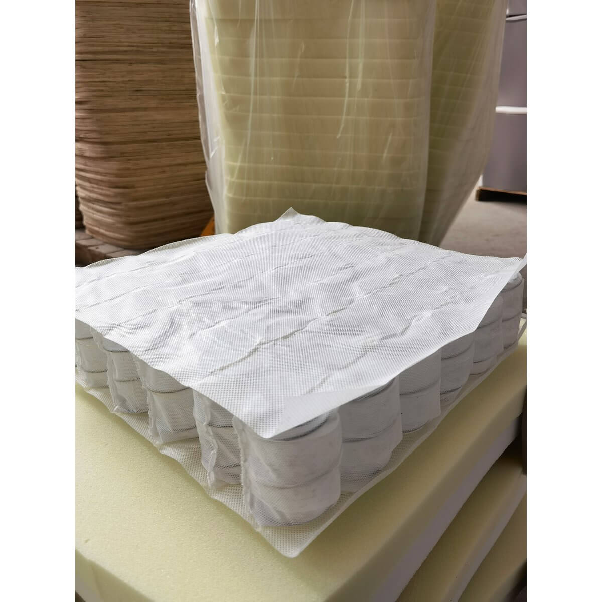 Armchair structural fabric beige - SalesFever