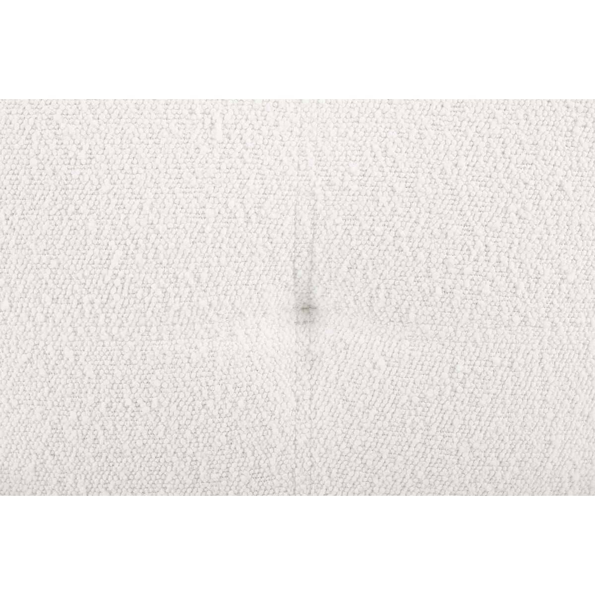 Armchair Bouclé fabric white - SalesFever