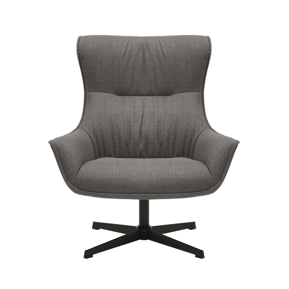 Sessel Strukturstoff Grau - SalesFever