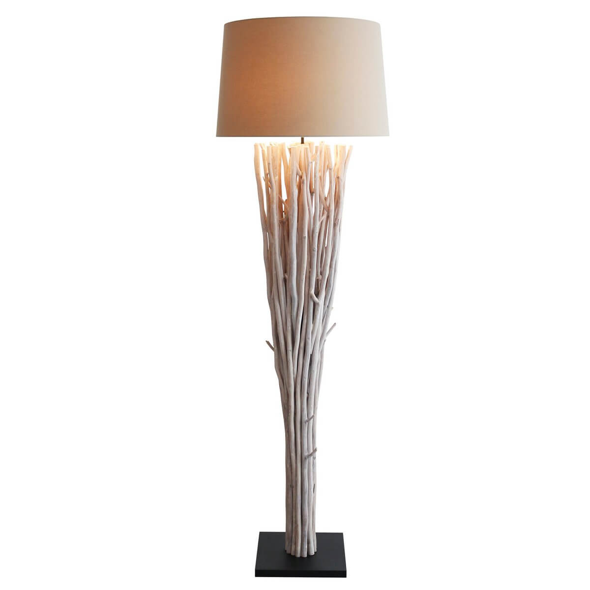 Floor lamp Driftwood White Wash 175 cm - SalesFever