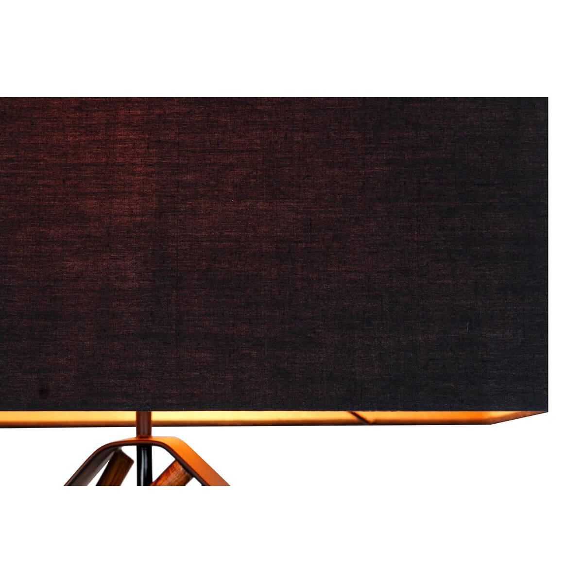 Floor lamp driftwood natural/black 155 cm - SalesFever