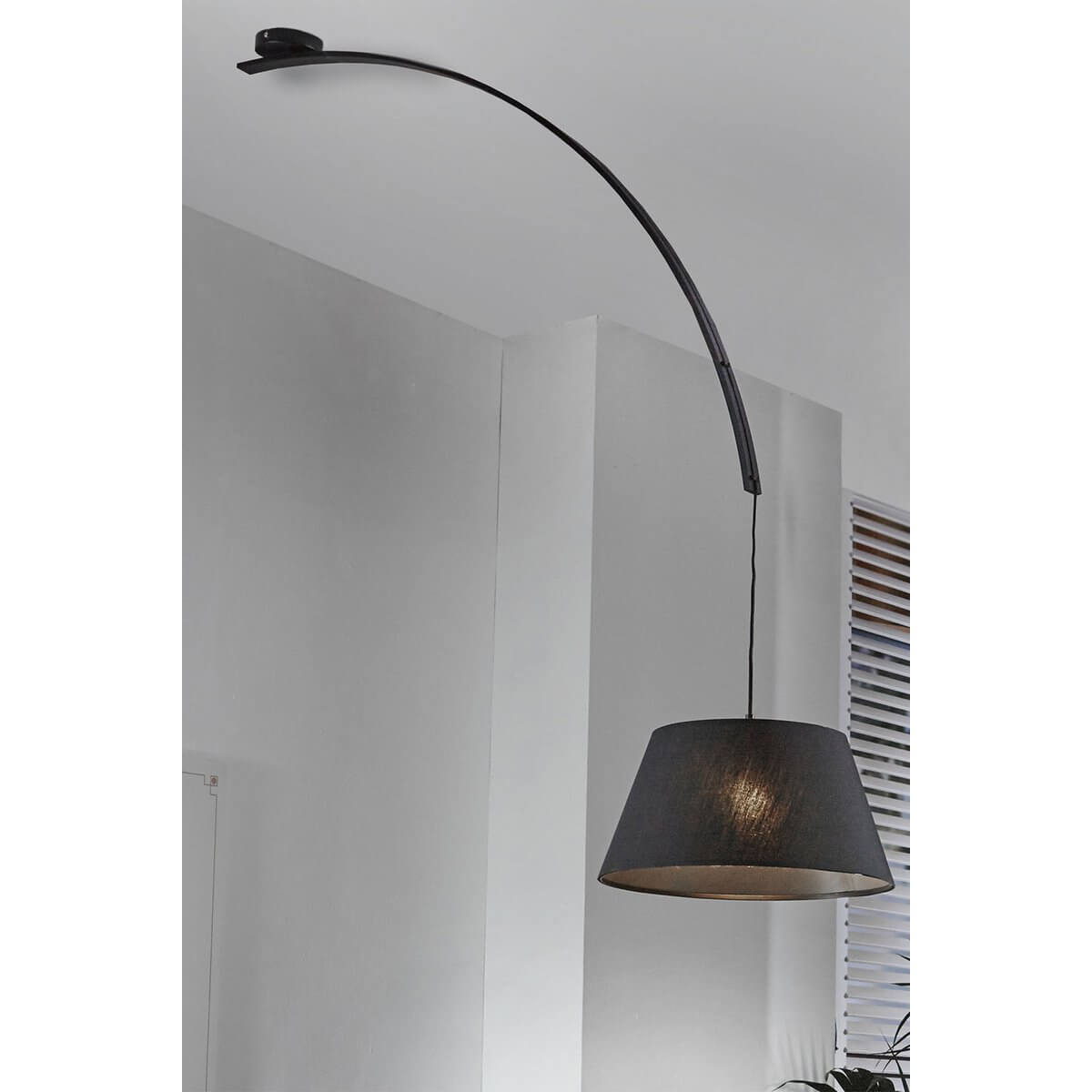 Suspension lamp 45 x 125 cm black - SalesFever