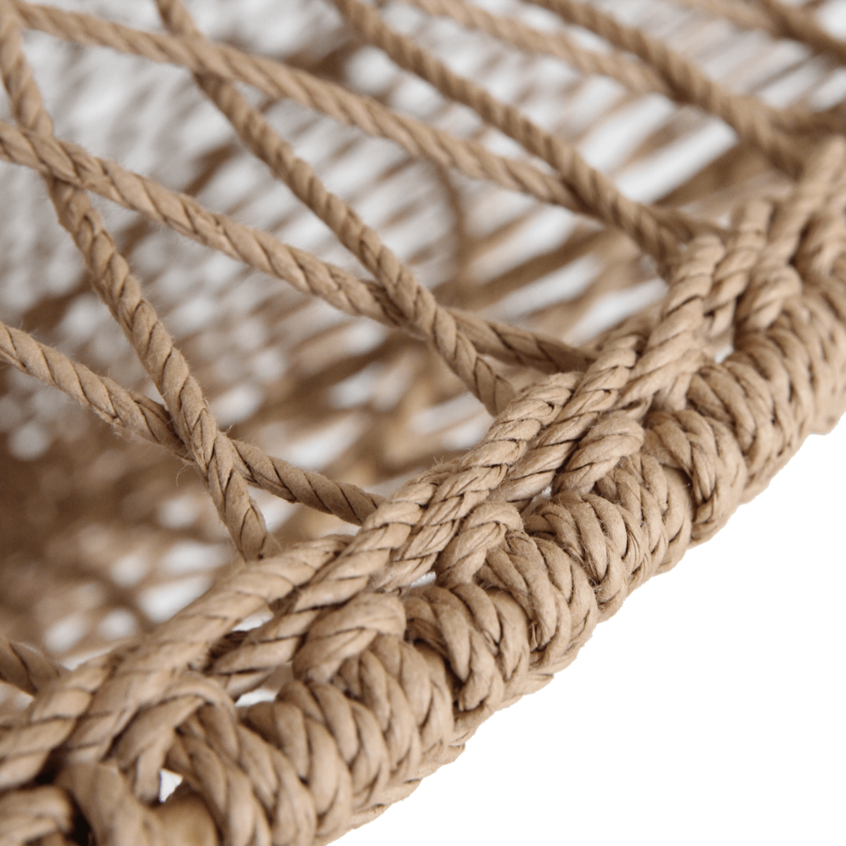 Corda hanging lamp Naturel Medium - Raw Materials