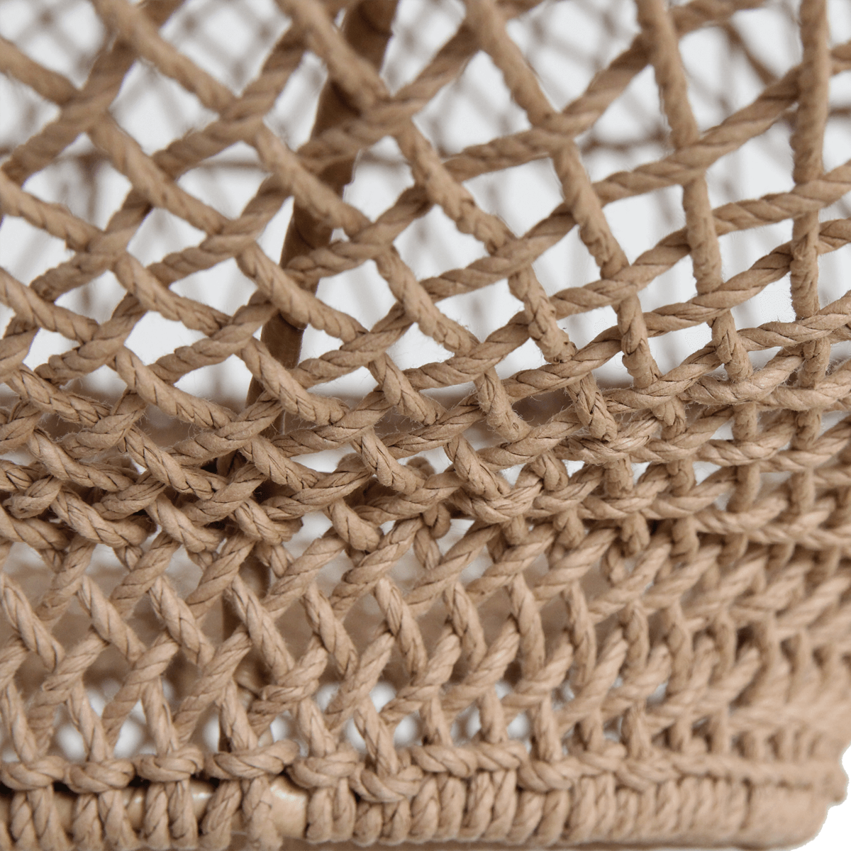 Corda hanging lamp Naturel Large - Raw Materials