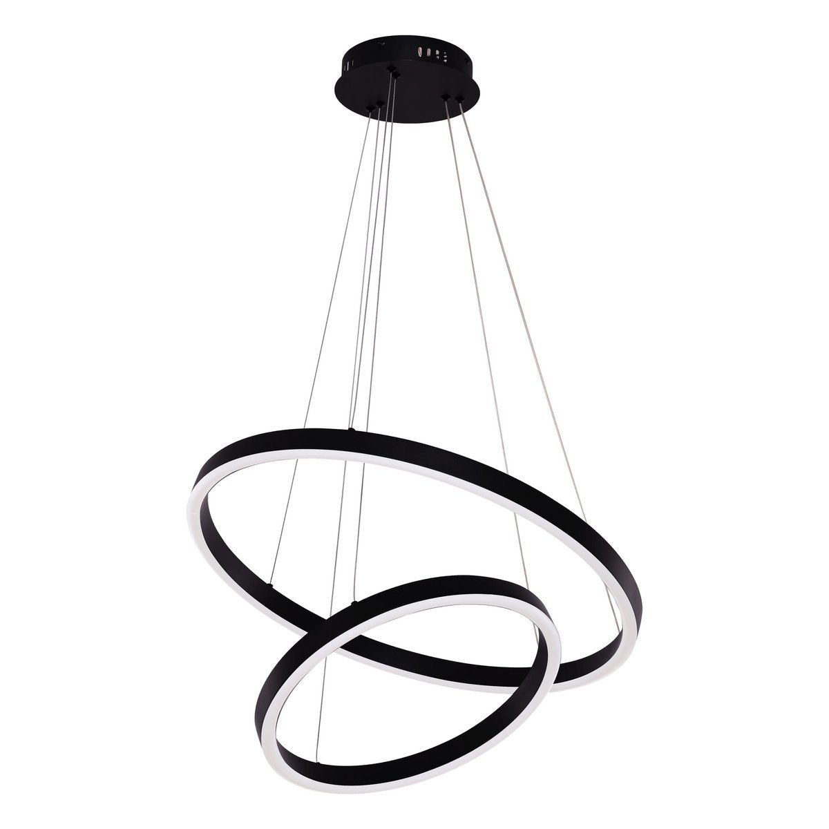 Hanglamp Neo Black | 2-Ring 40+60cm - Luxury Living B.V. - Casanovio