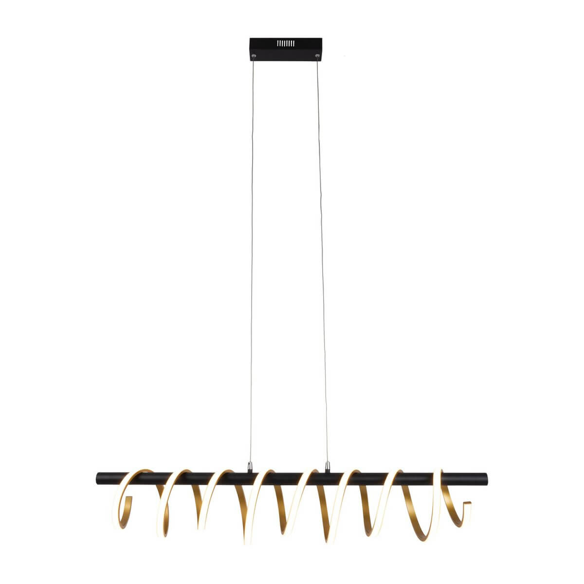 Hanglamp Zwart Goud Wit – Modern Design Met Geïntegreerde LED