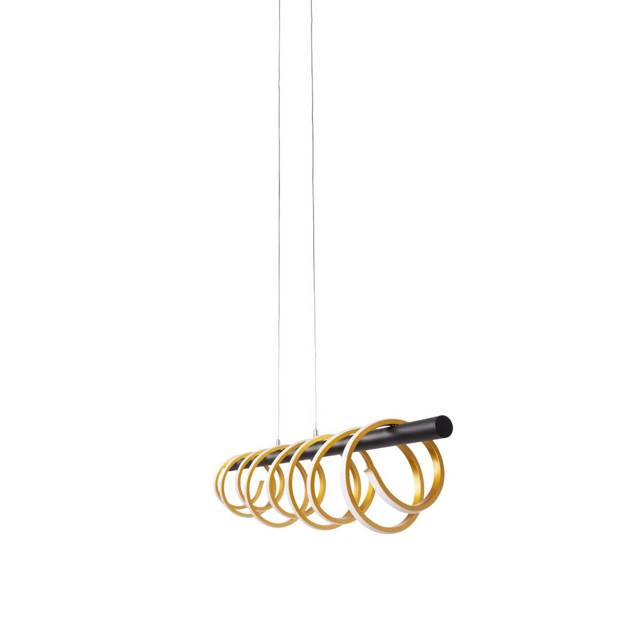 Hanglamp Zwart Goud Wit – Modern Design Met Geïntegreerde LED