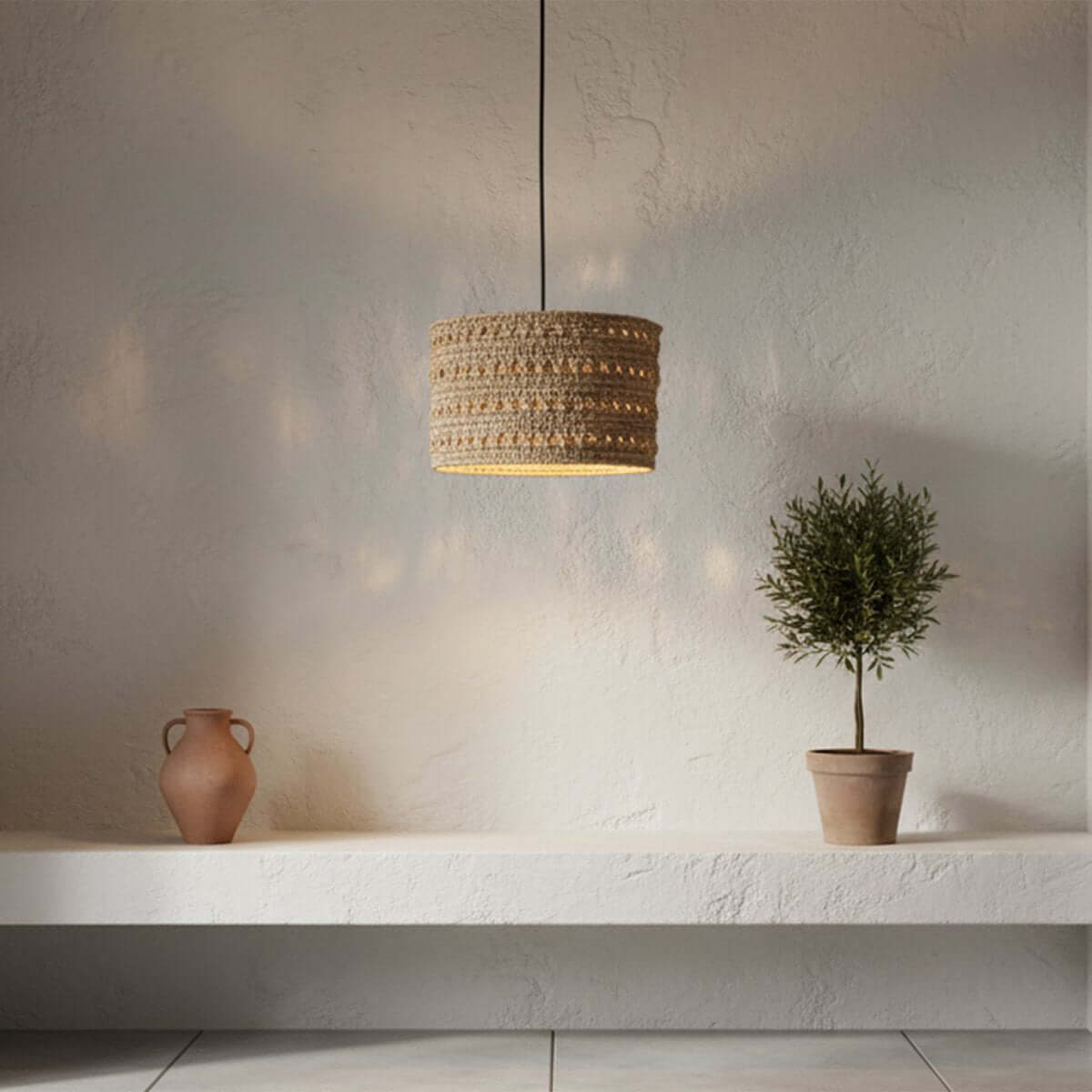 Herba hanglamp naturel small - Raw Materials