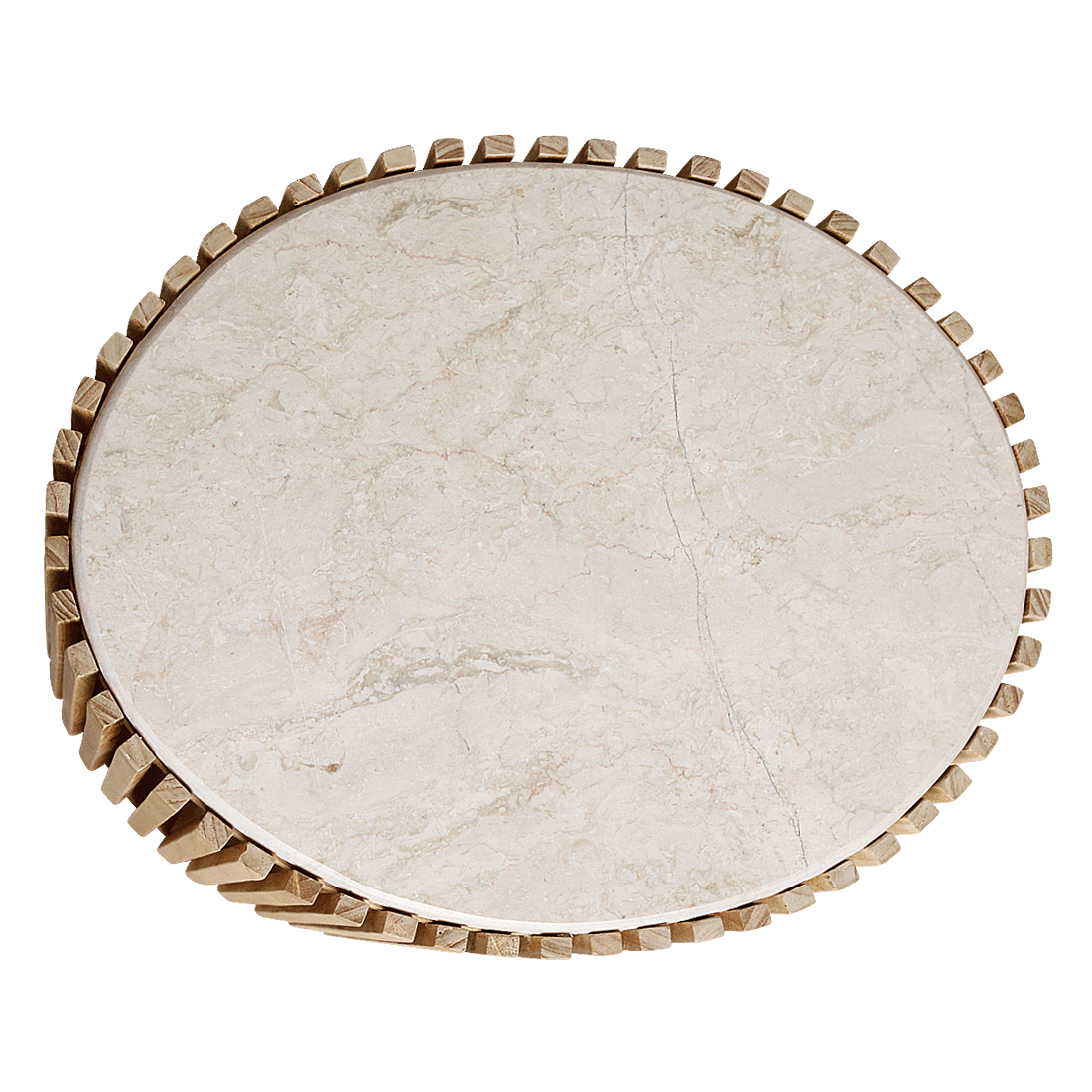 Infinity bijzettafel Oval - Raw Materials