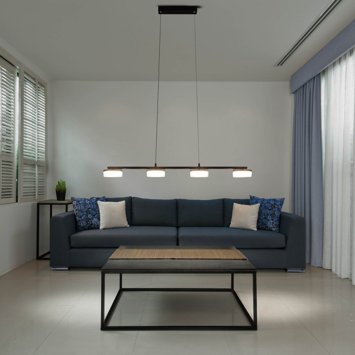 LED Hanglamp Acryl Panelen – Modern Verlichting Voor Lange Tafels