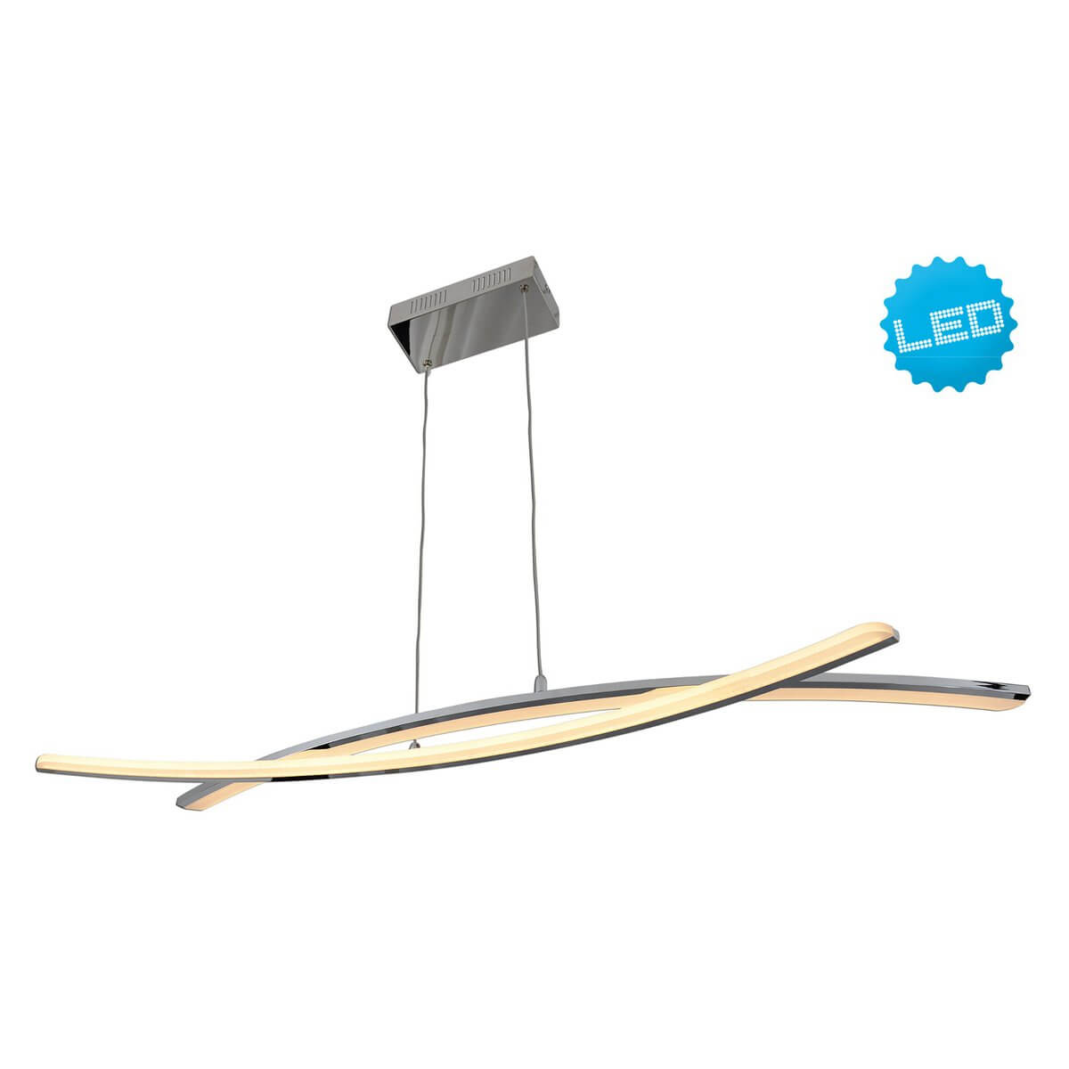 LED Hanglamp Metaal Zwart - Modern Cirkelontwerp Minimalistisch