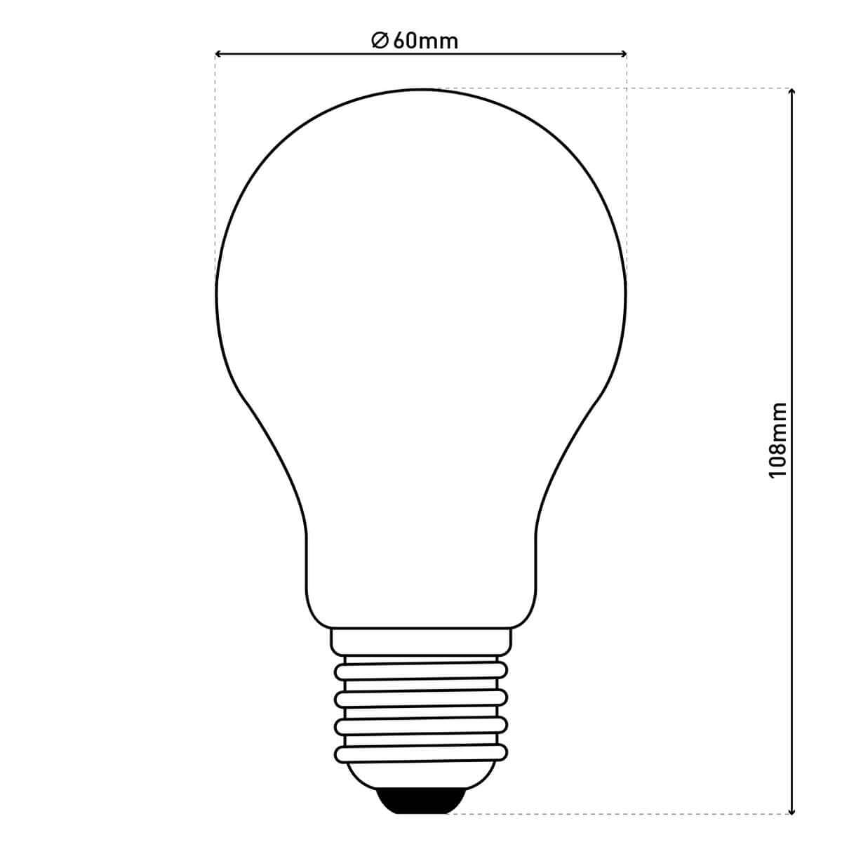 LED-Lampenset Metaal En Glas – Energiezuinige Vervanging
