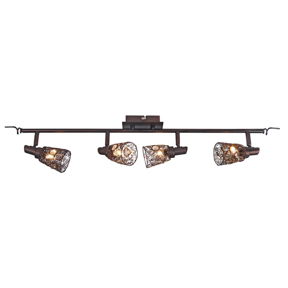 LED Plafondlamp Roestkleurig – Modern Gezellig Warm Licht