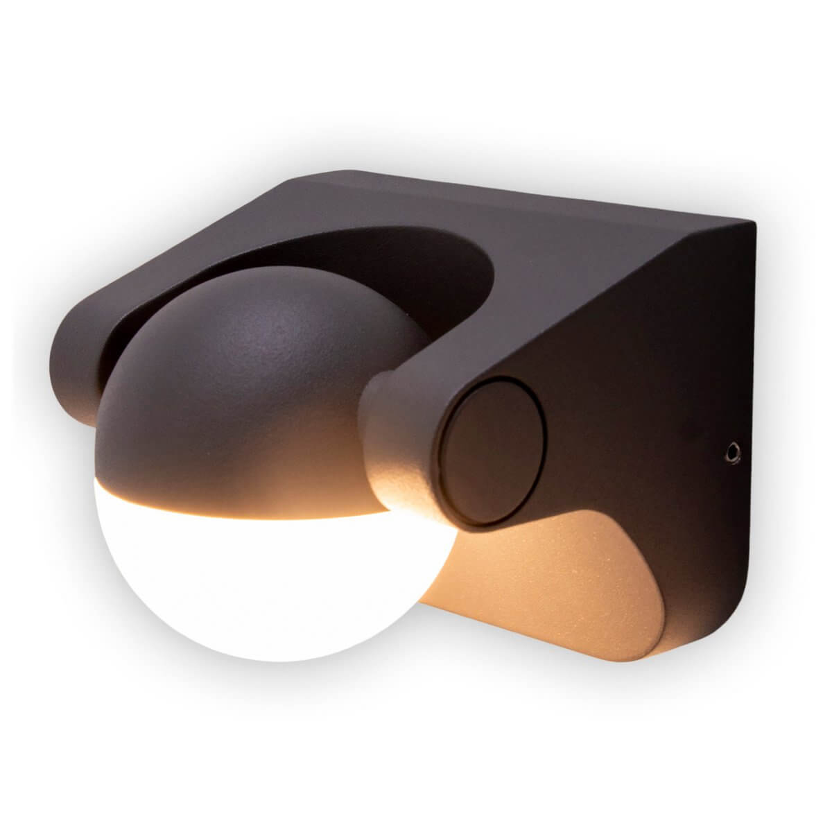 LED Wandlamp Antraciet – Modern Draaibaar Licht Voor Buiten