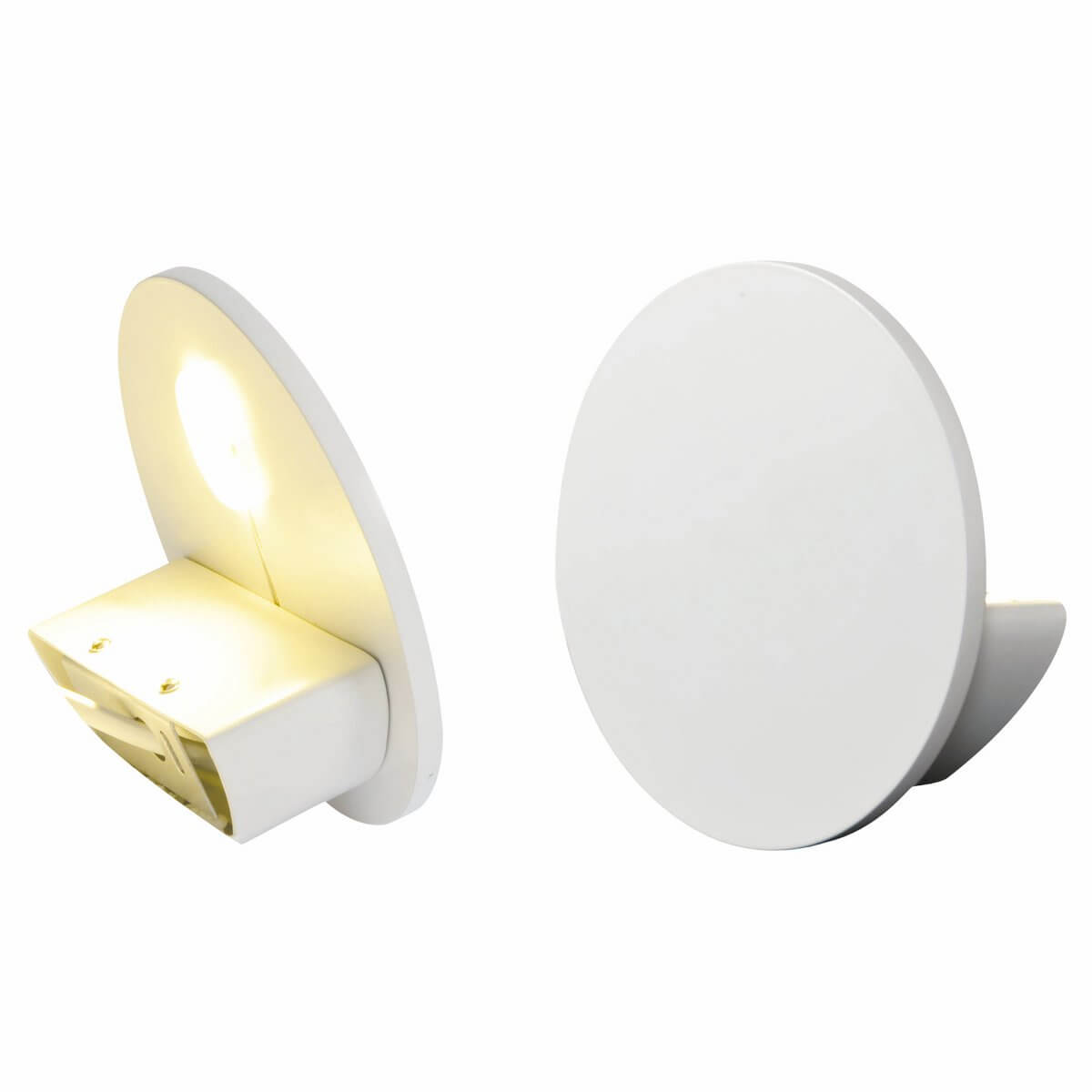 LED wandlamp met indirect licht - rond - Ø 14 × 14 cm