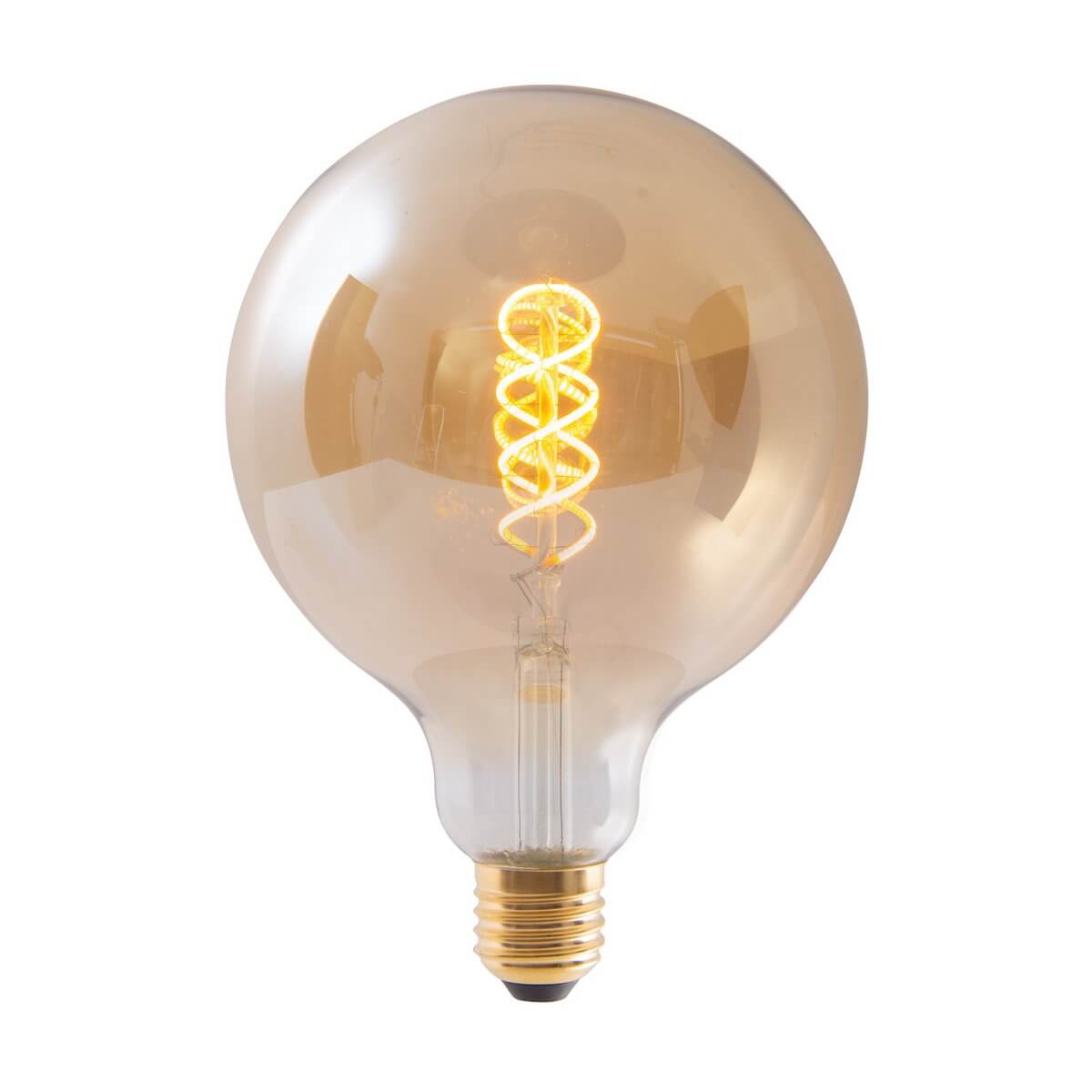 Led filamentlamp amber E27 - 5W warm wit - set van 2