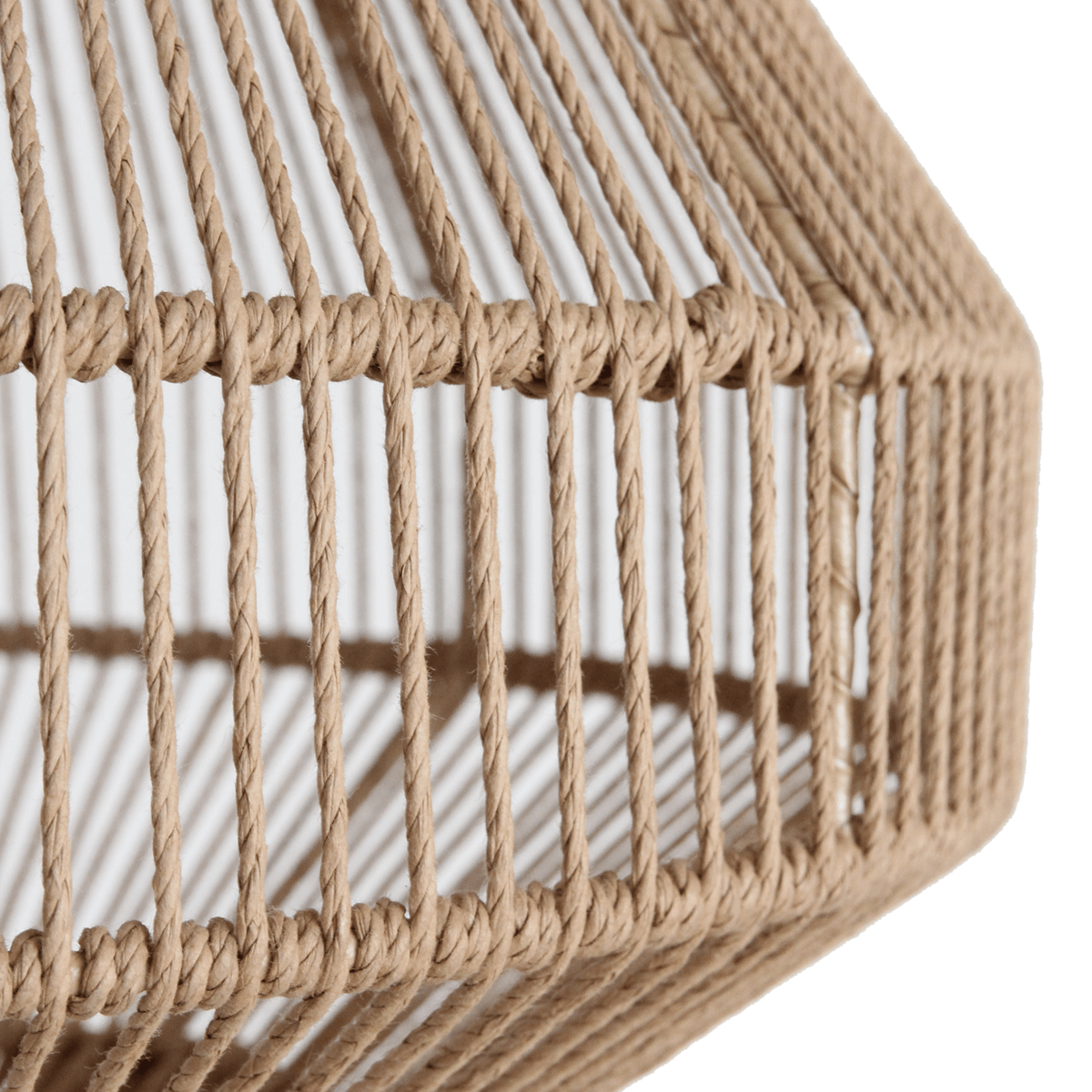 Linea hanging lamp Diamond natural - Raw Materials