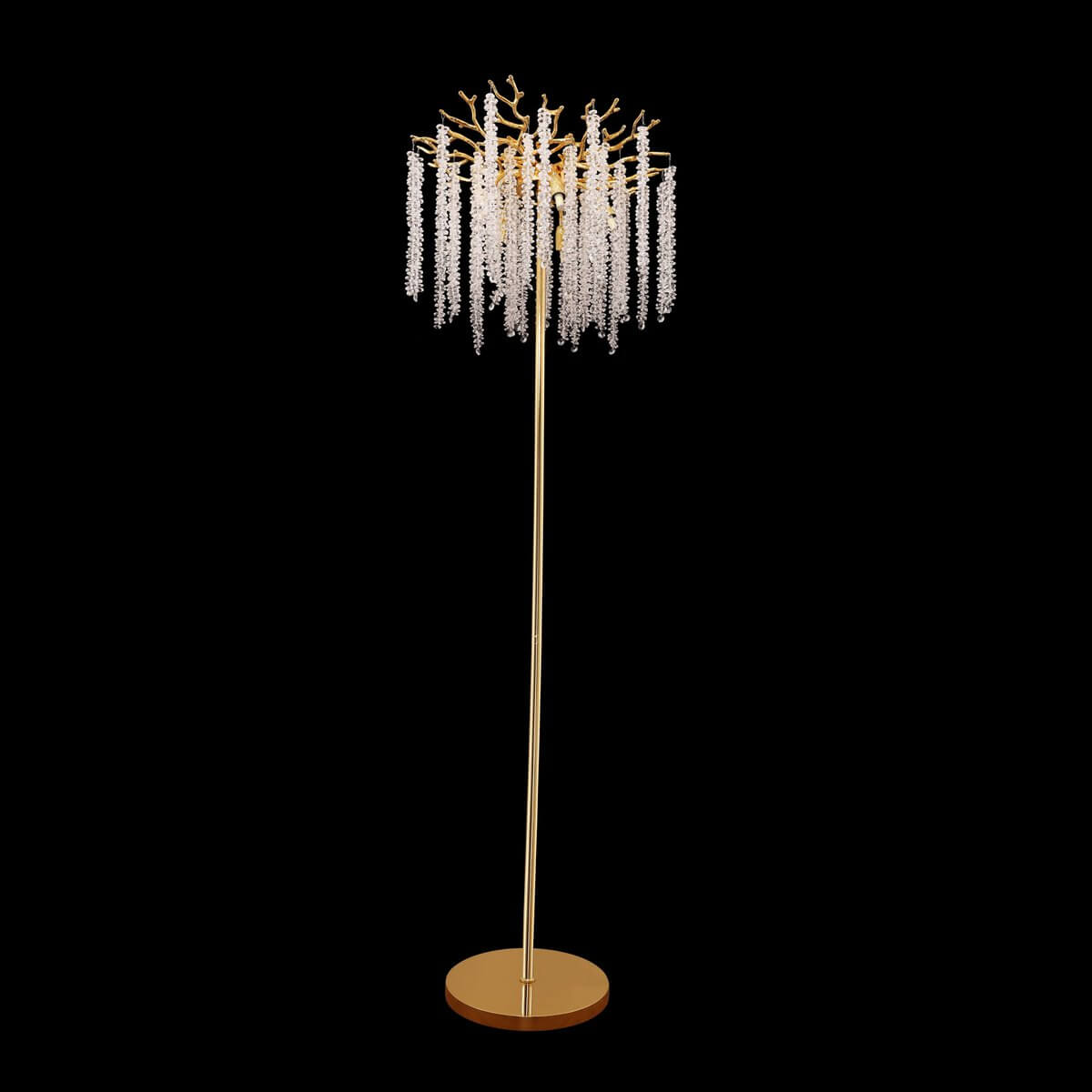Floor lamp Frost Gold | 40x150cm - Luxury Living B.V.