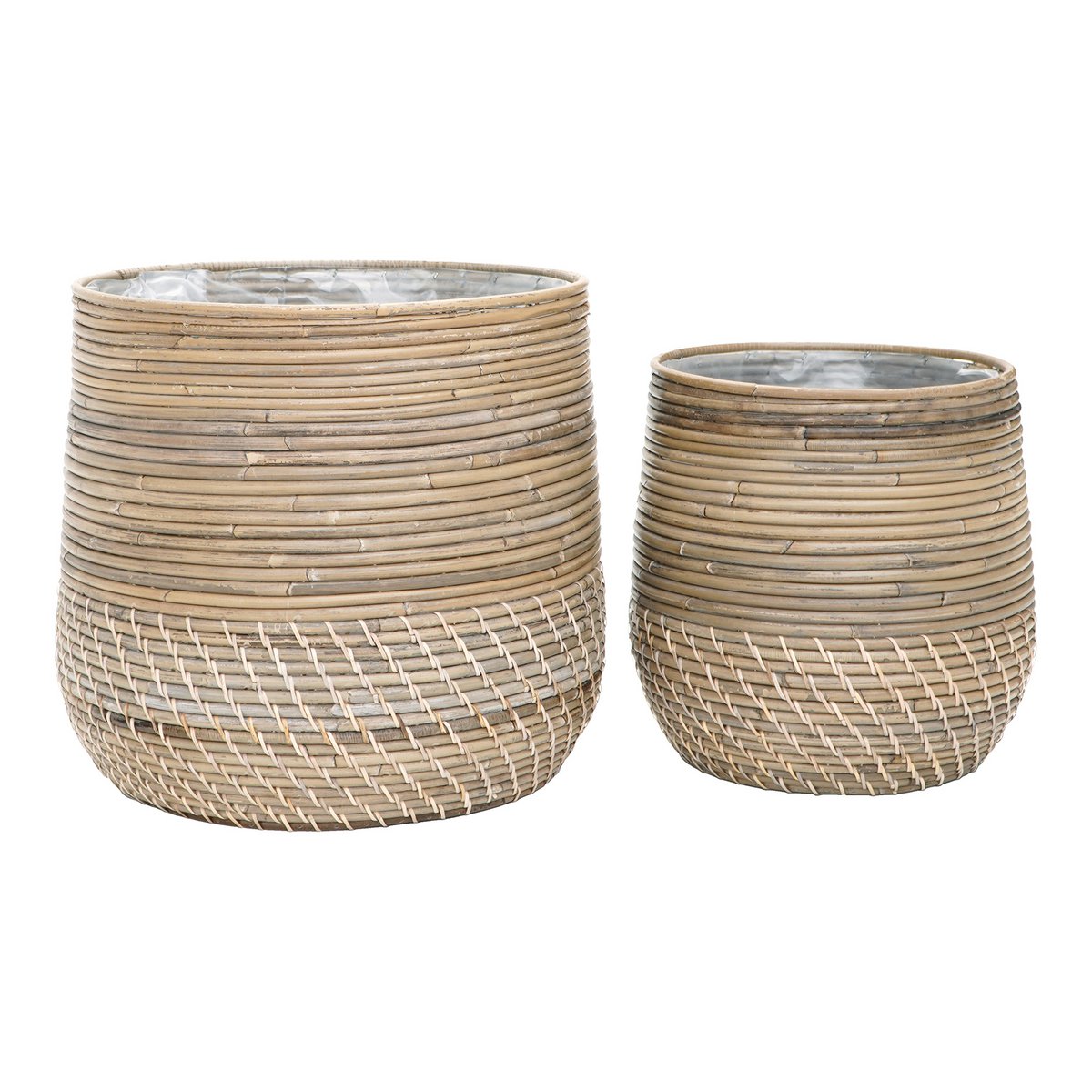 Moro -manden - Natural Kubu Rattan - Set van 2 - House Nordic ApS - Casanovio