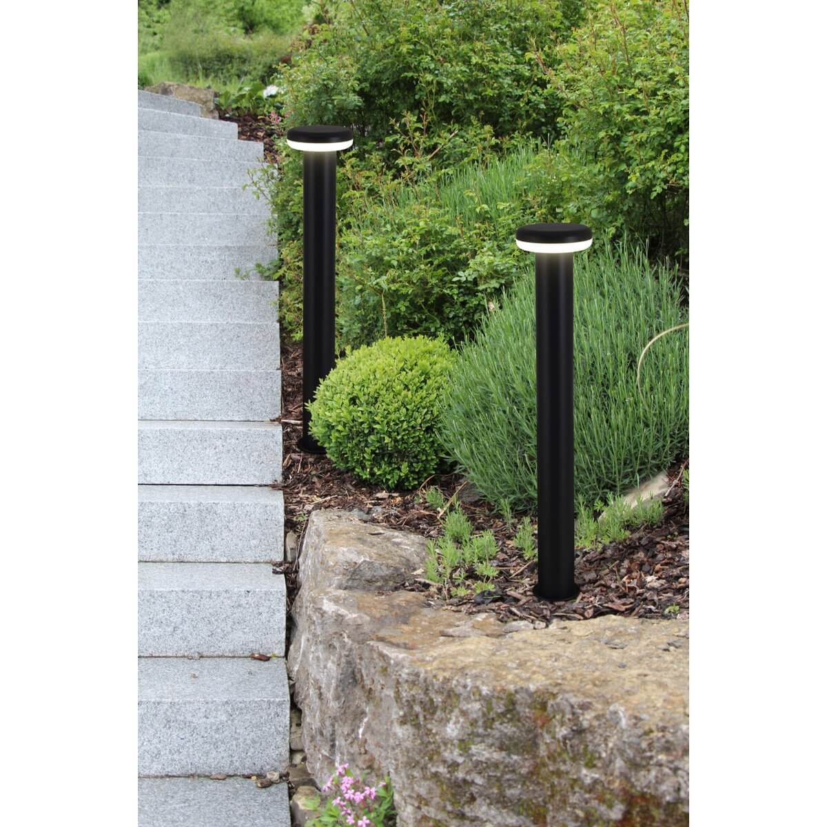 Paddenstoel staande buitenlamp LED - warm wit - Ø 15 × 76 cm