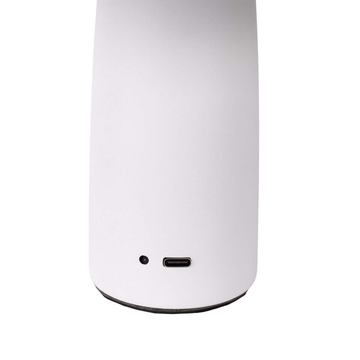 Pilu draadloze tafellamp wit metaal - dimbaar met touch - Ø 15 × 16,5 cm