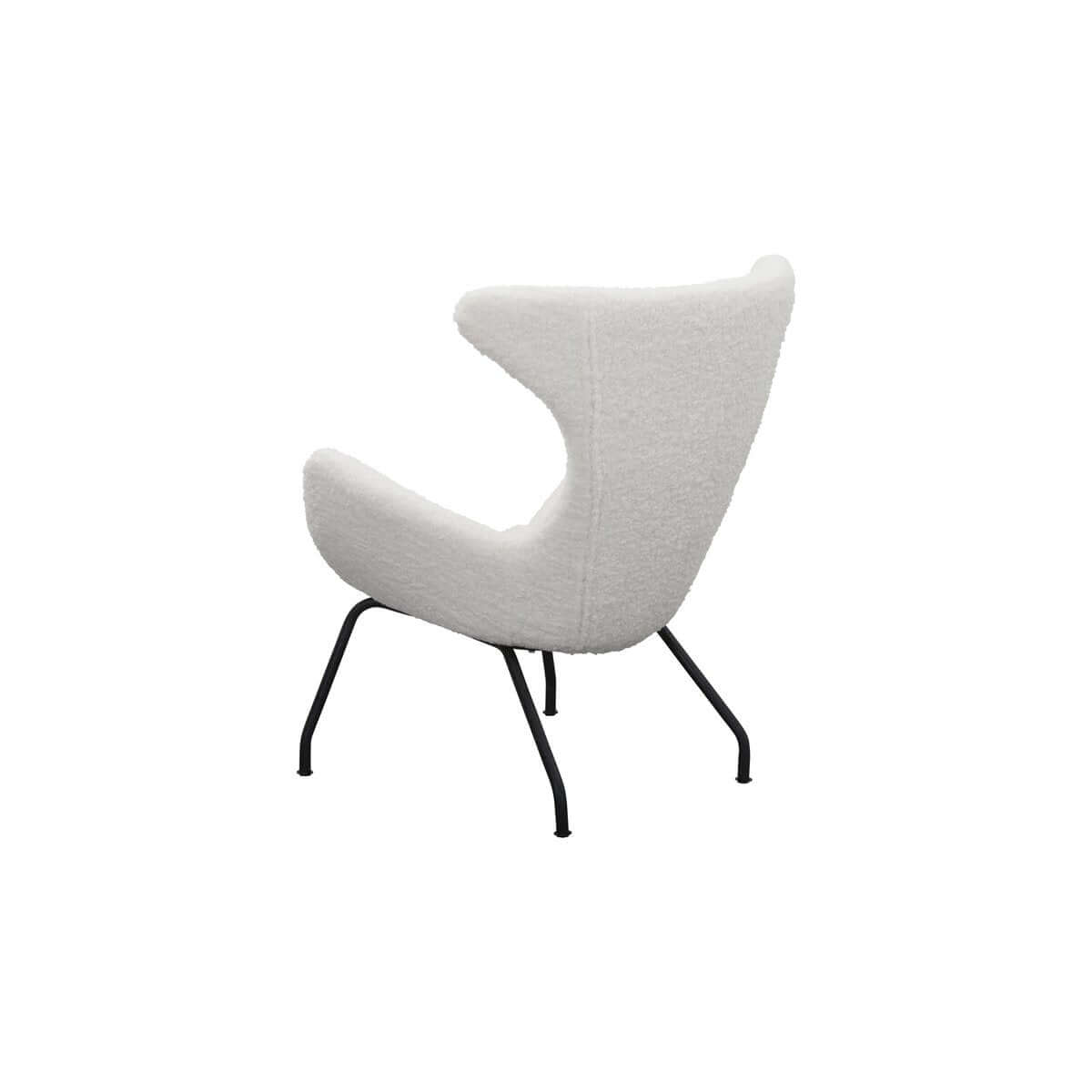 Relax armchair teddy fur white - SalesFever