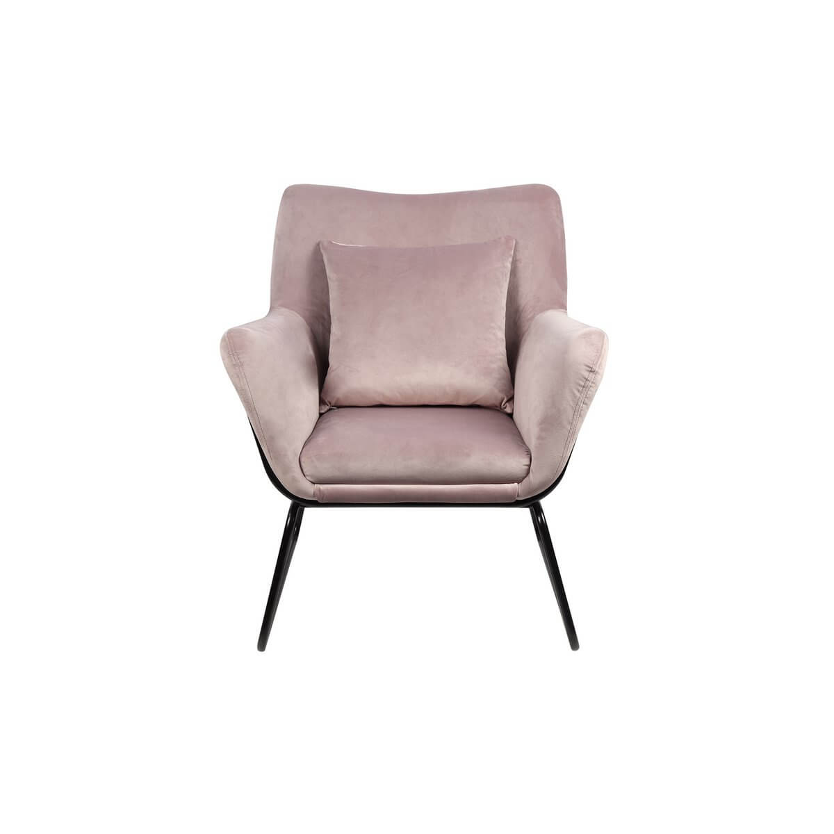 Relax armchair upholstered in Rose velvet - SalesFever