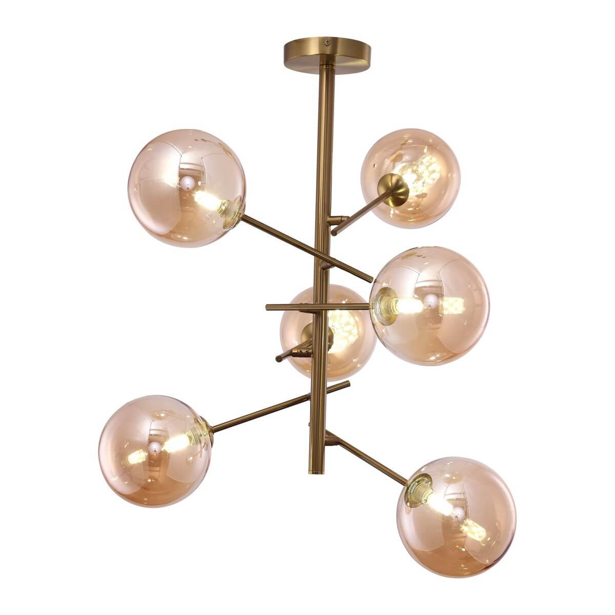 Hanging lamp Ross Amber | 6 - 60 cm - Luxury Living B.V.
