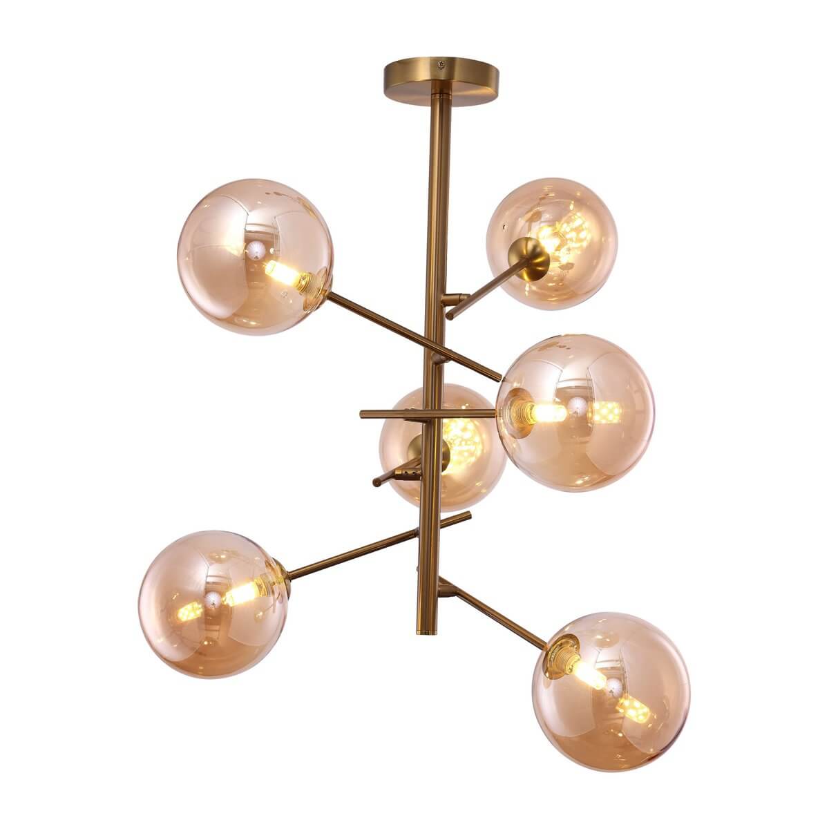 Hanging lamp Ross Amber | 6 - 60 cm - Luxury Living B.V.