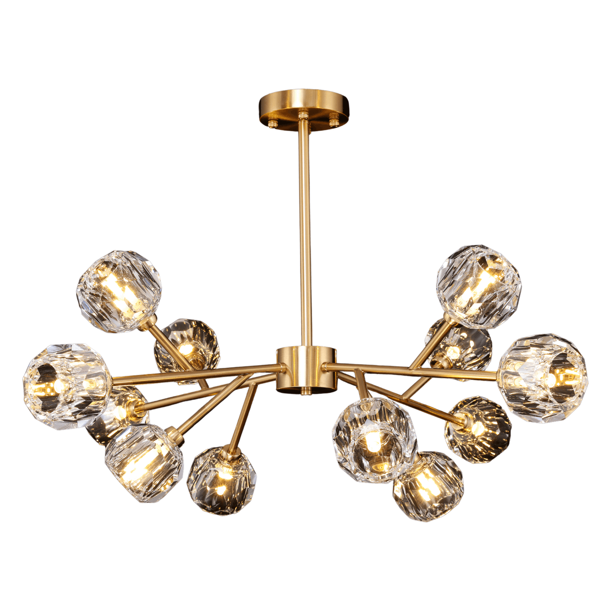 Hanglamp Rosy Copper Gold | 12 - 90x45cm - Luxury Living B.V.