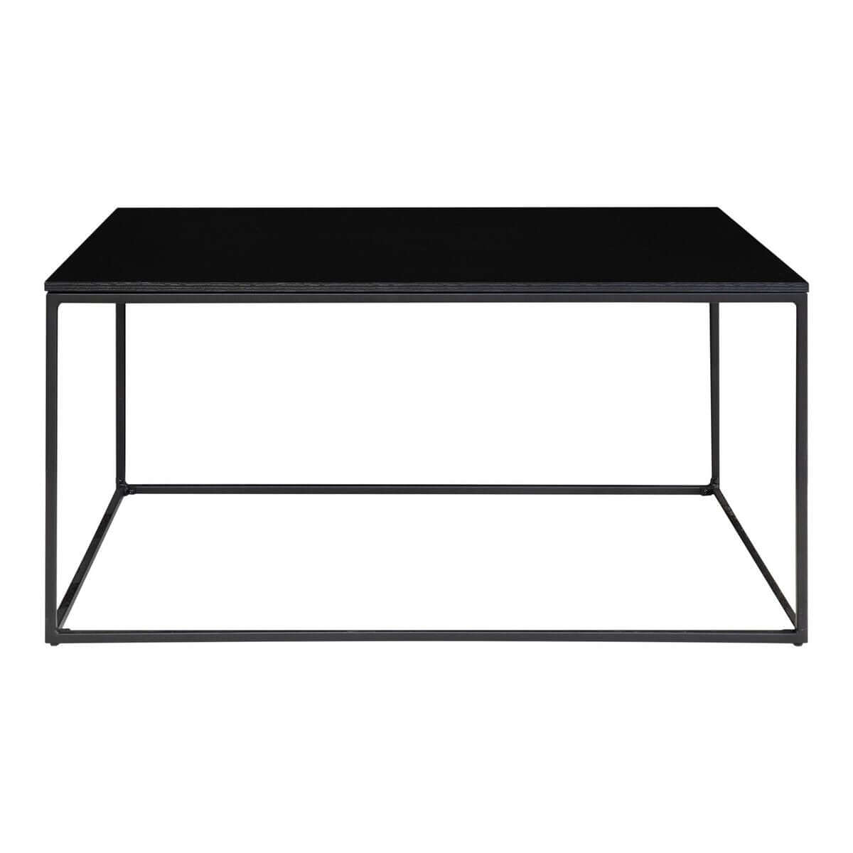 Vita Salontafel - zwart, staal, 60x90x45cm - House Nordic ApS