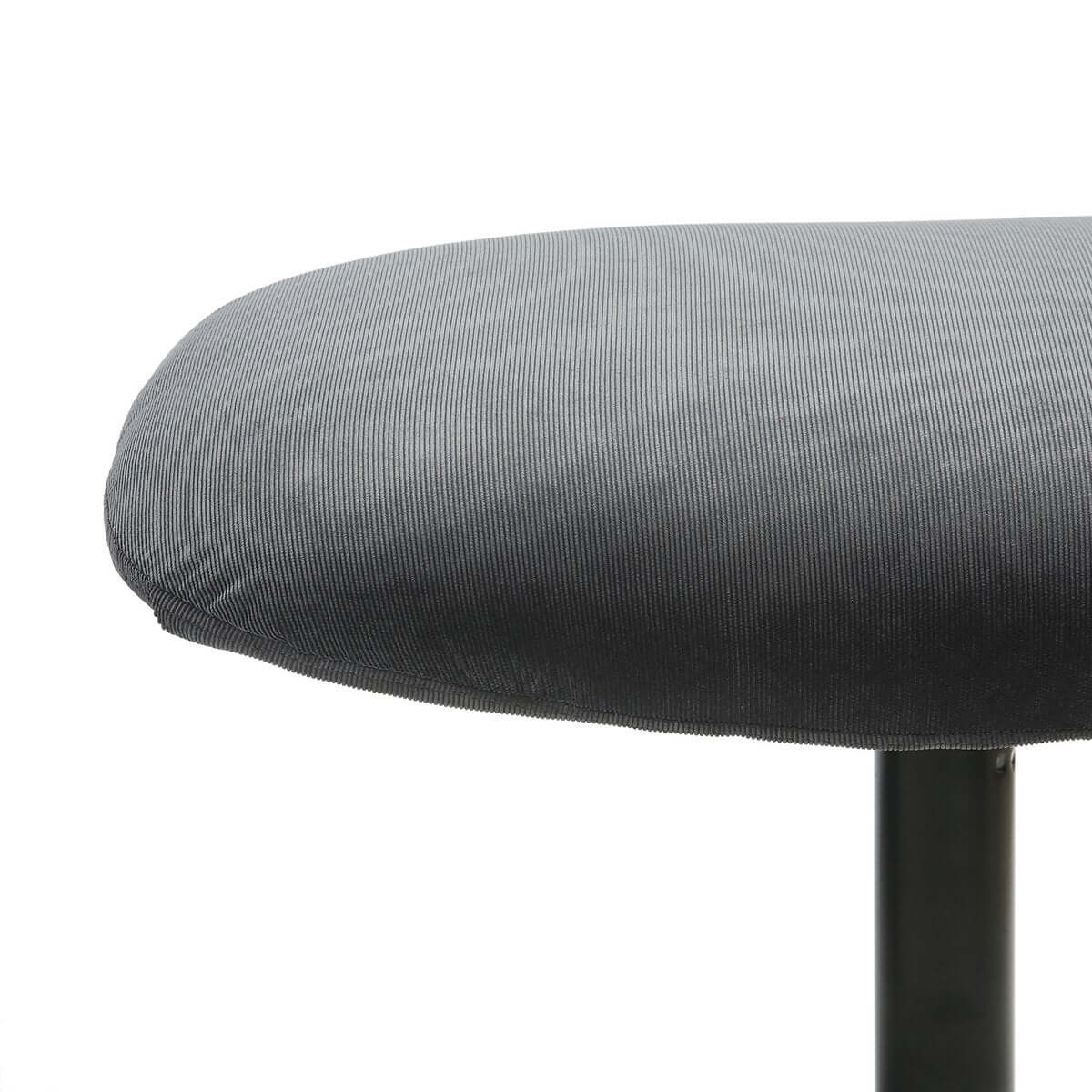 Sessel und Hocker Cordoptik Grau - SalesFever