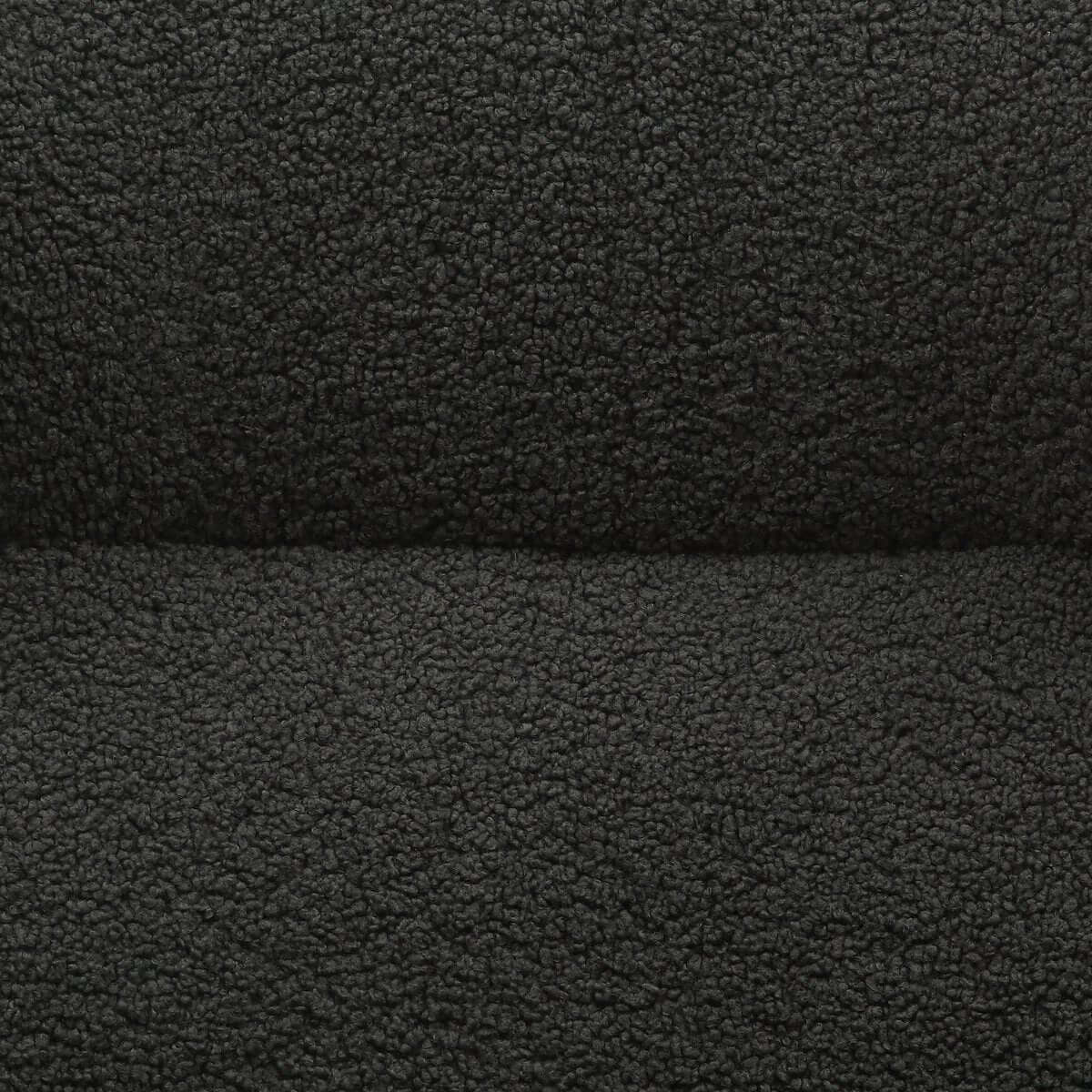 Sessel und Hocker Set Teddyfell Anthrazit - SalesFever