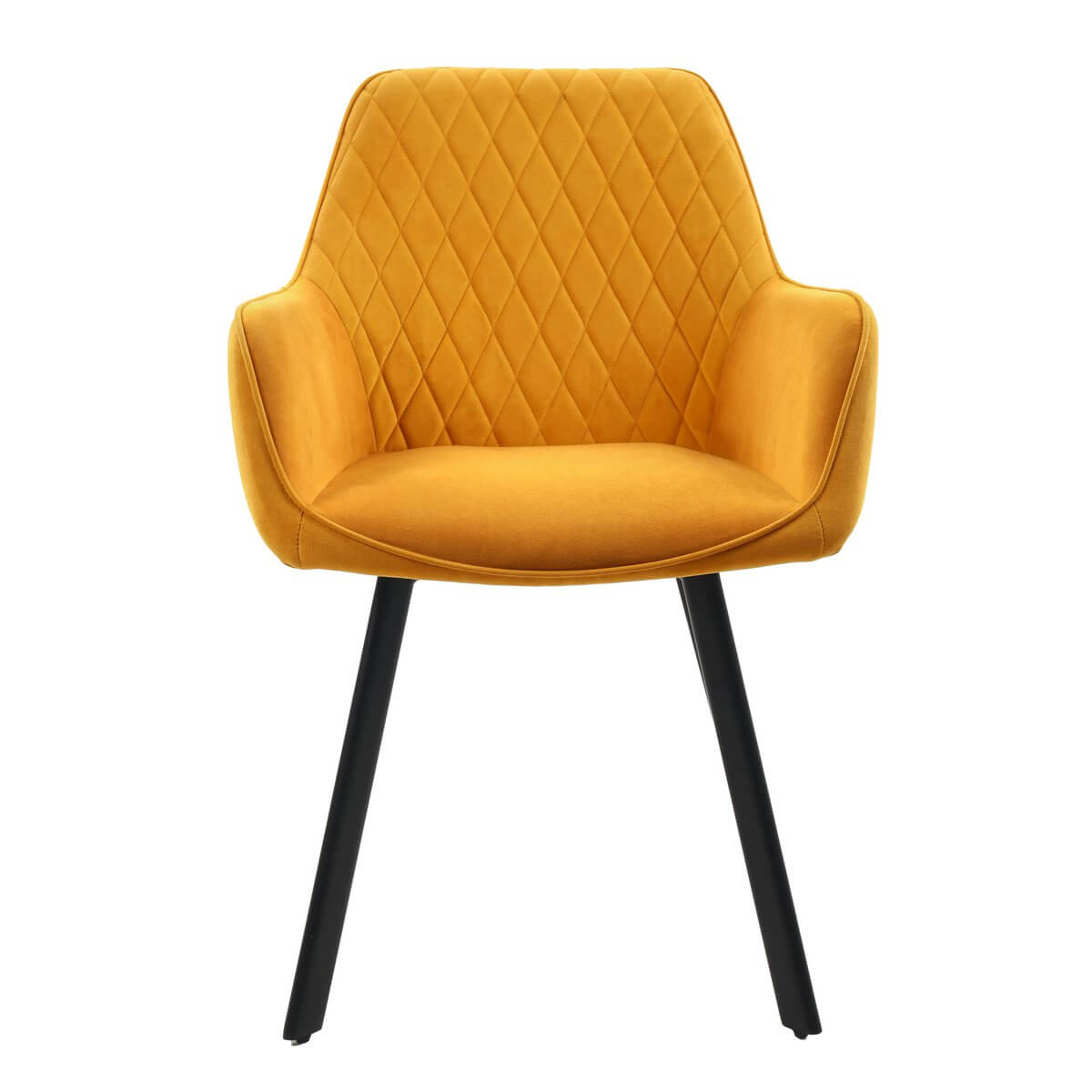 Set of 2 armchairs yellow - SalesFever