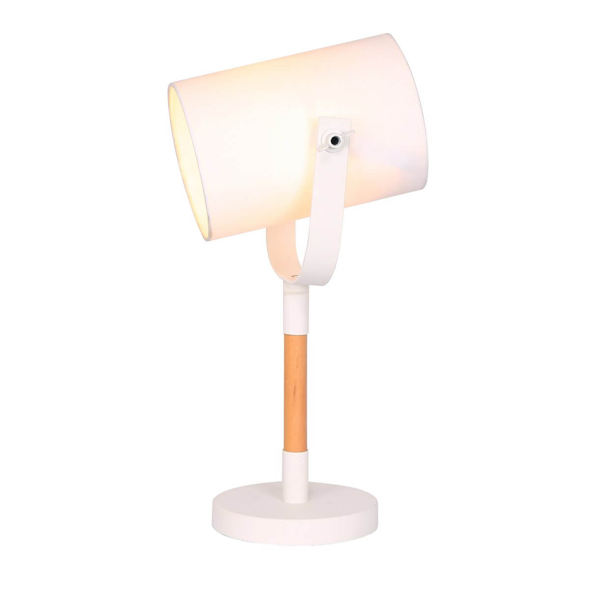 Table lamp Scandinavian white/natural - SalesFever