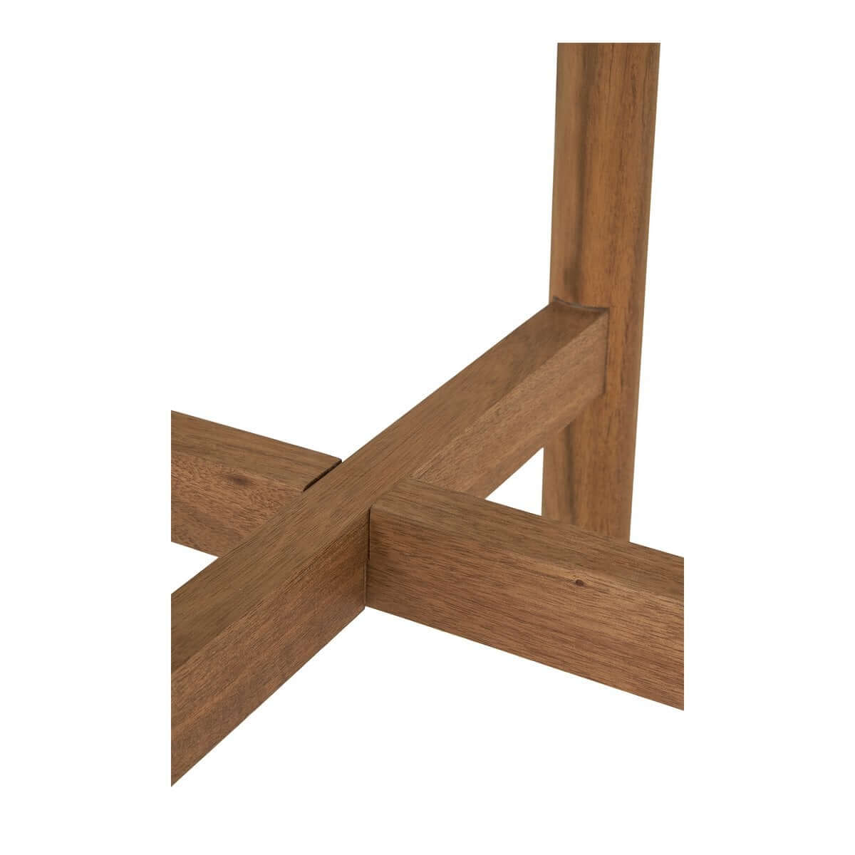 Terracina Bijzettafel - Natuurlijk/Wit, Acacia/Terrazzo, ø37x46 cm - House Nordic ApS