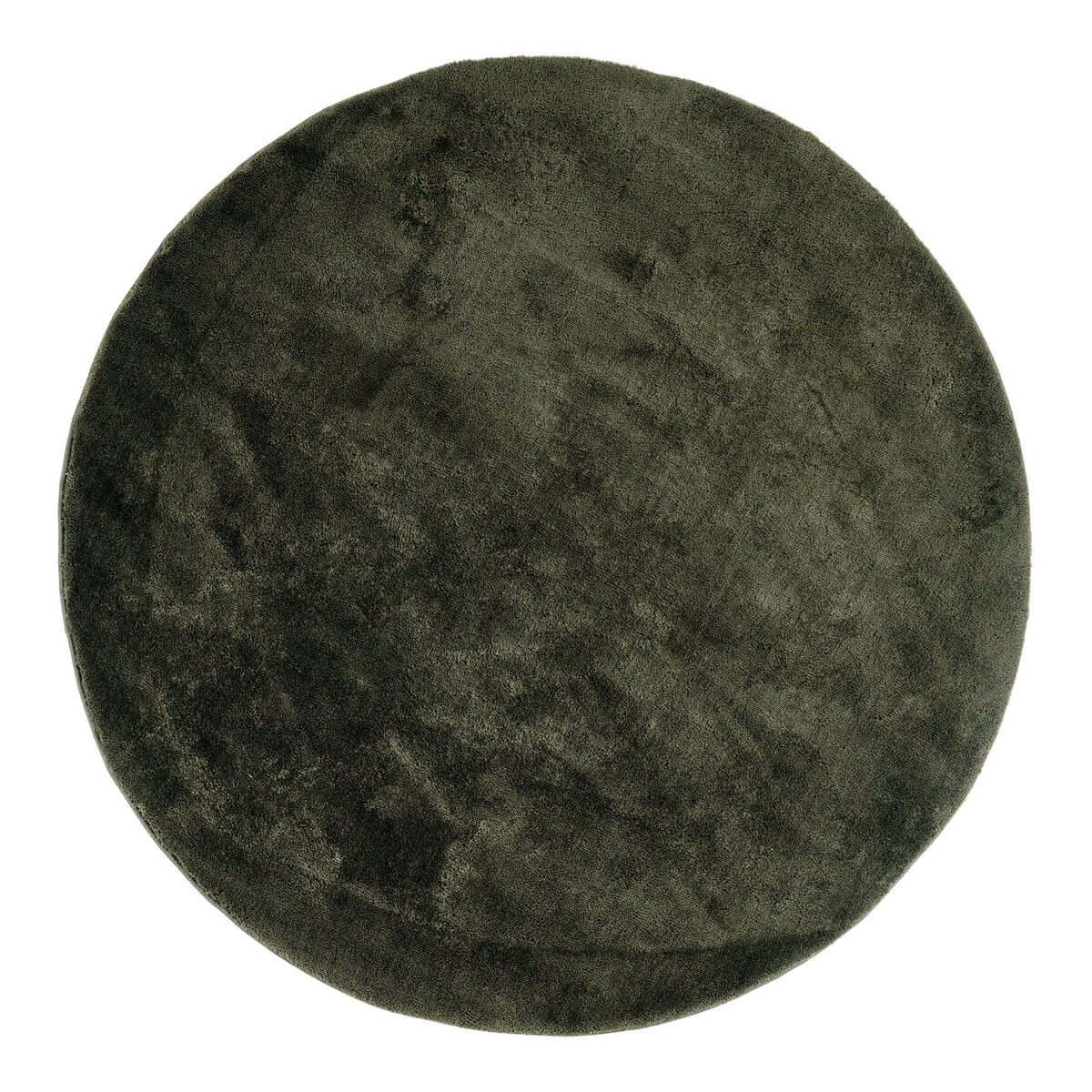 Miami Vloerkleed - Groen, 100% polyester, Ø160 cm - House Nordic ApS