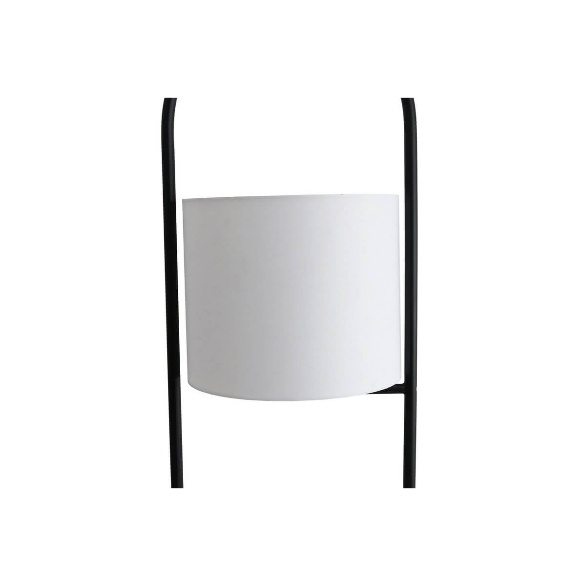 Floor lamp acacia wood natural/white 153 cm - SalesFever