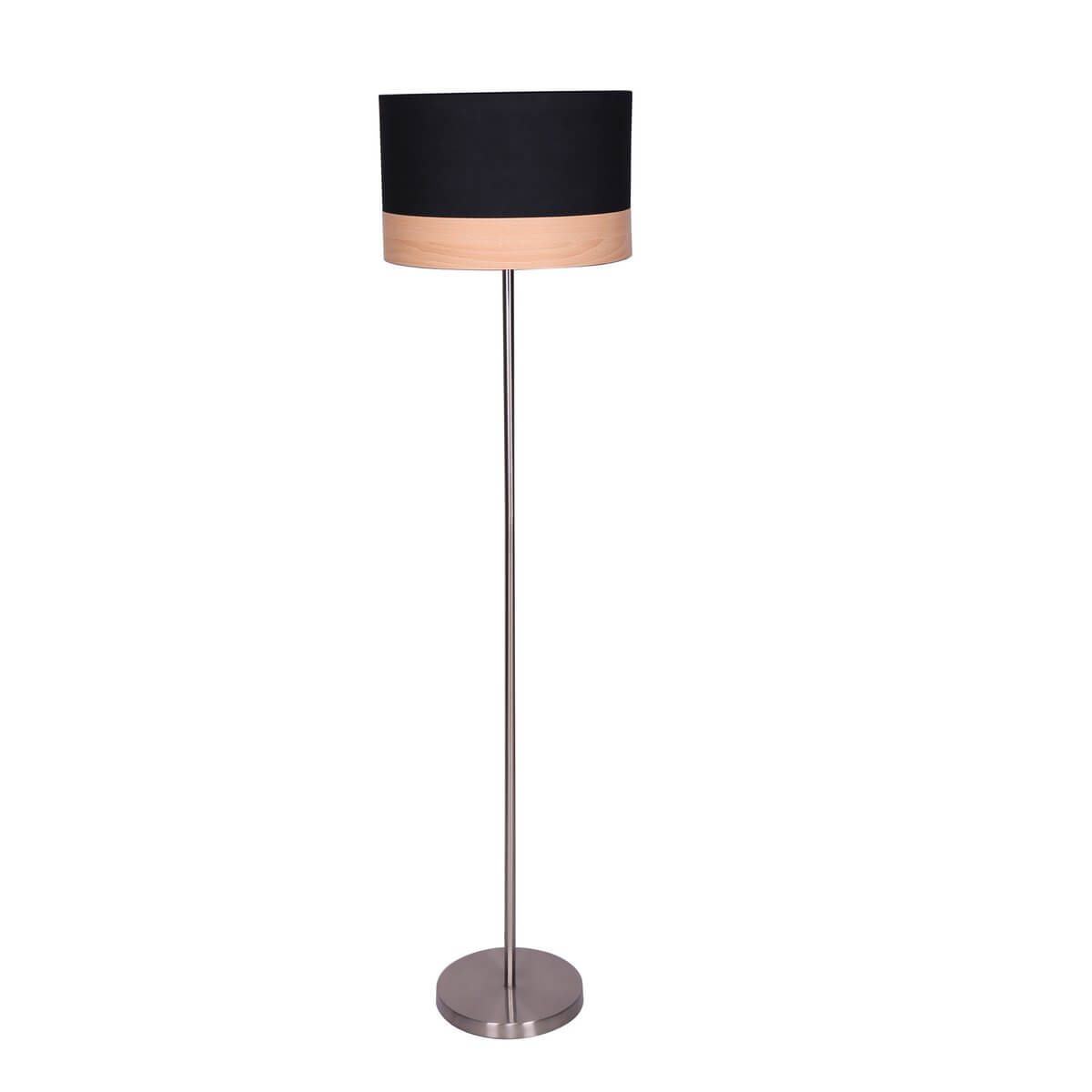 Floor lamp round black Ø 38 cm - SalesFever