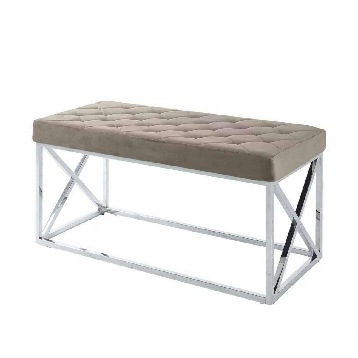 VERA Velvet - Taupe - Luxury Living B.V.