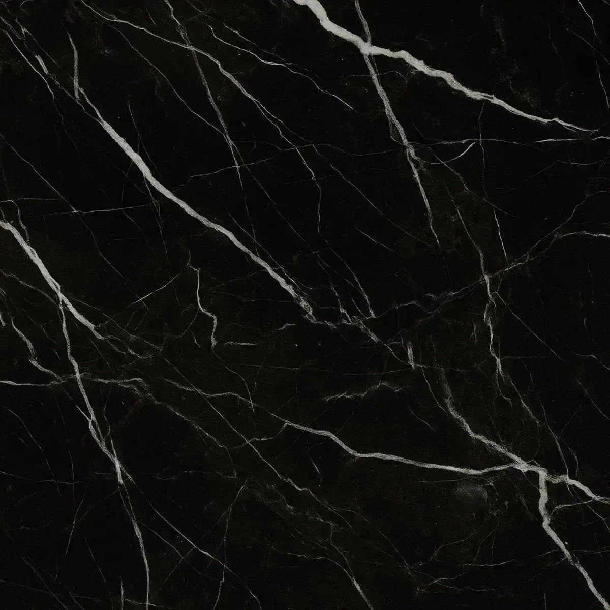 Dou Zwart – Nero Marquina Marmeren Oplaadbare Tafellamp | Batterij, dimbare en verwisselbare lampenkap