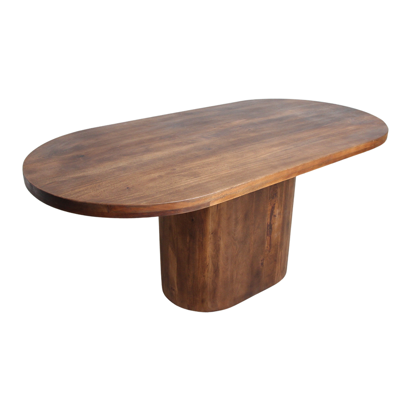 Bullnose langwerpige eettafel 180, 200 of 240 cm