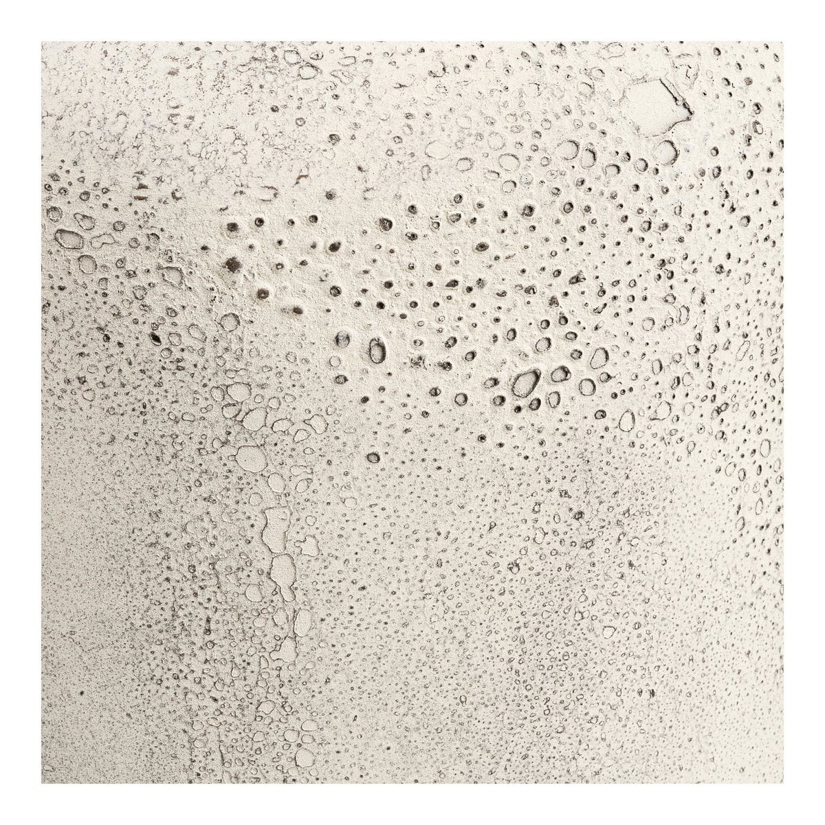 Hou Decoratieve pot, metaal, antiek beige, ø24x78,5 cm
