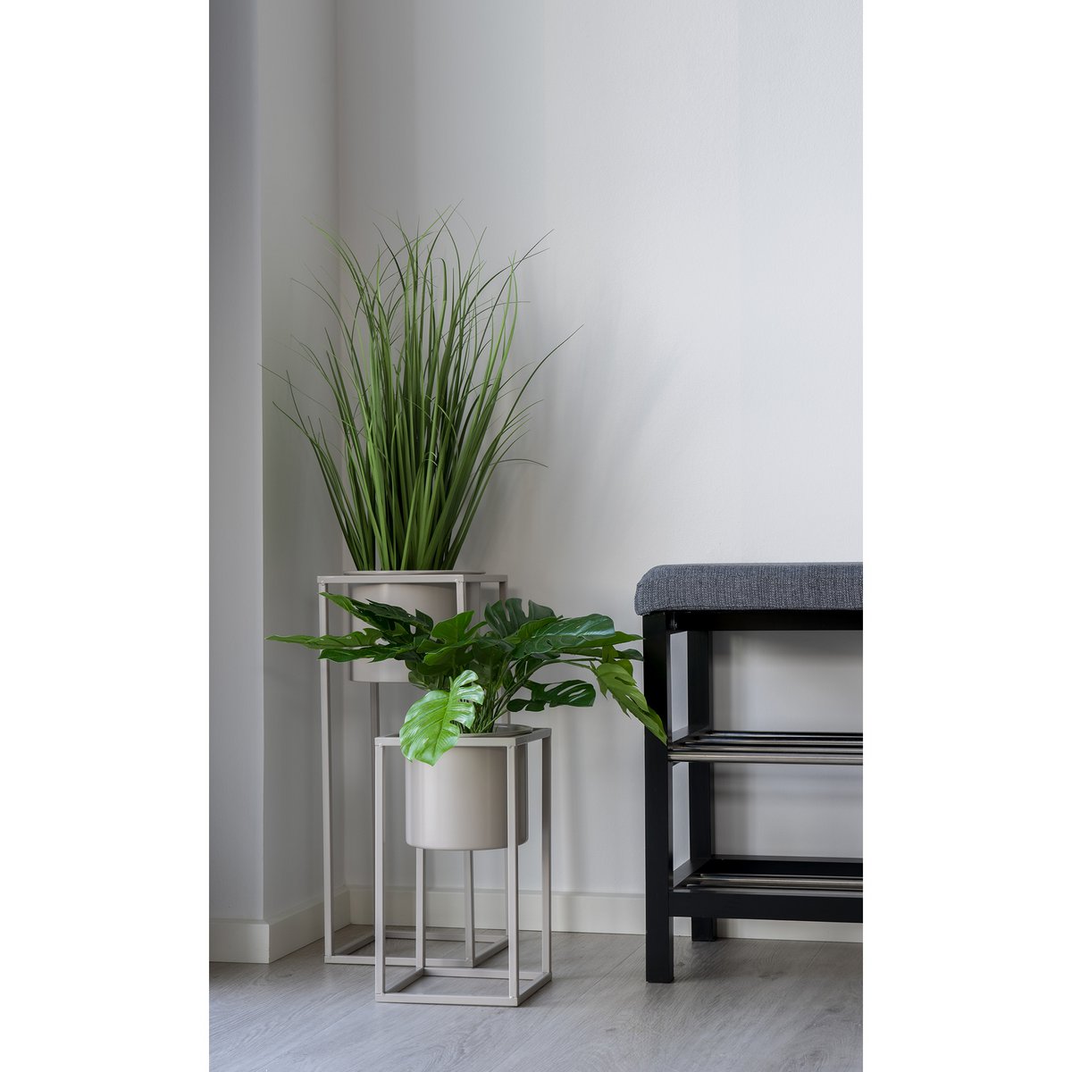 Poa Gras - Groen, PE Kunststof/Polyester, 30x30x68 cm