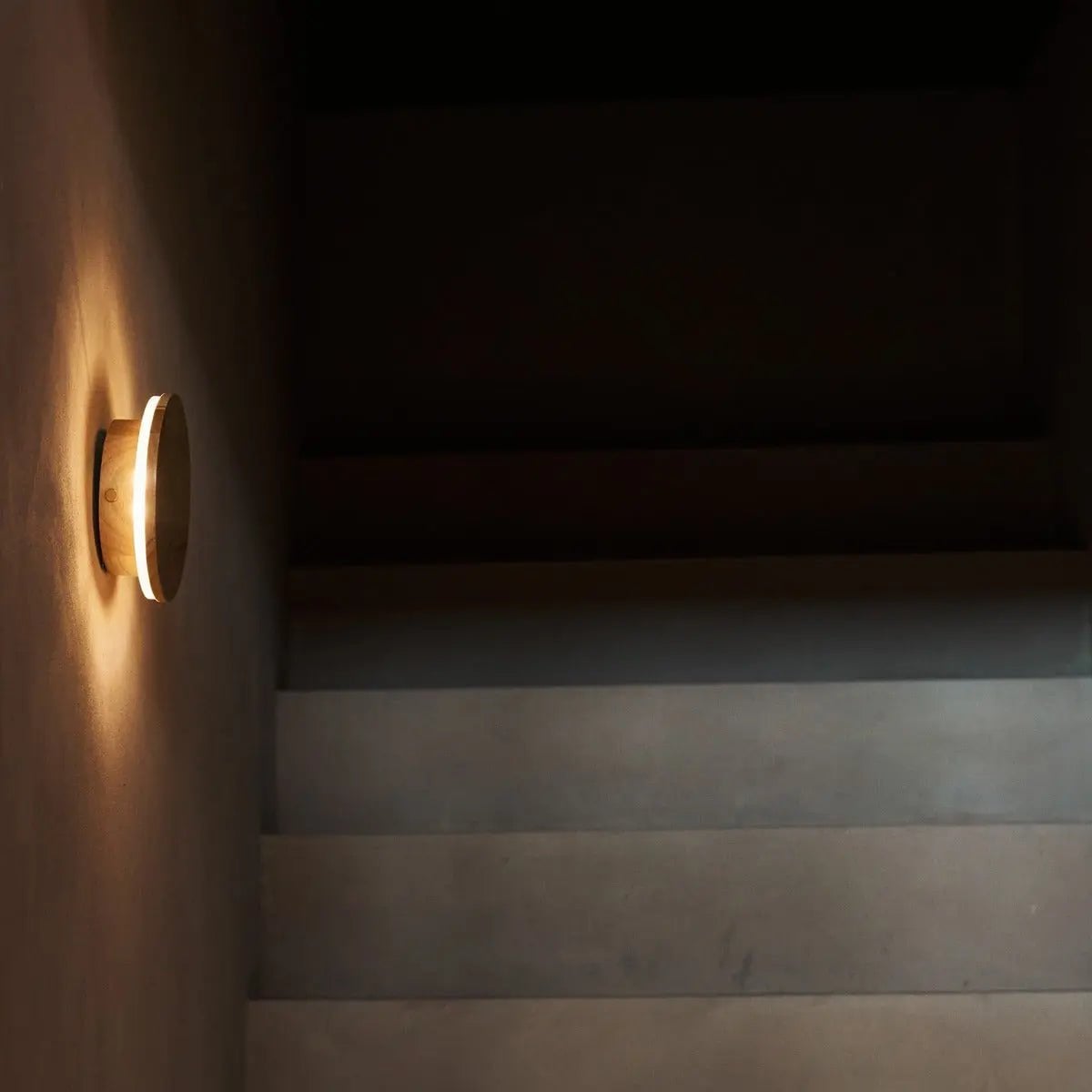 Lou Lichtbruine Draadloze Wandlamp | Oplaadbare en dimbare aanraakbediening