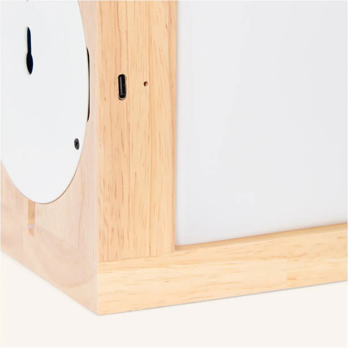 Lizzy Lichtbruine Oplaadbare Houten Wandlamp | Snoerloze, dimbare en stijlvolle verlichting